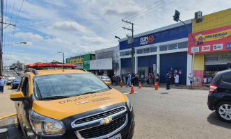Após atropelamentos, Semob decide colocar para funcionar semáforo em frente ao Bom Prato, em Presidente Prudente