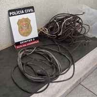 Homem é identificado como suspeito de furtar fios de cobre em obras, em Junqueirópolis