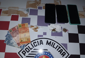 Homem é preso com porções de maconha, cocaína e crack, em Presidente Epitácio